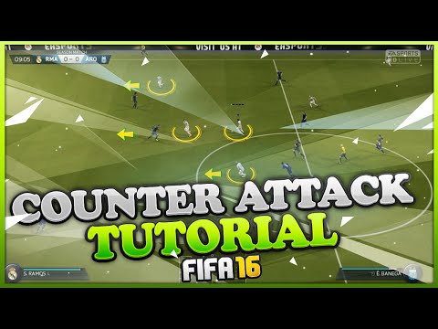 FIFA 16 How to Build Effective Counter Attacks Tutorial / Best Techniques / Best Tips & Tricks