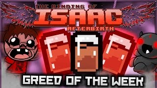 The Binding of Isaac: Afterbirth - Greed of the Week: GIANT CHOCOLATE FACTORY!