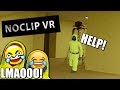 Le Chimps Play Noclip Vr And It Went Crazy