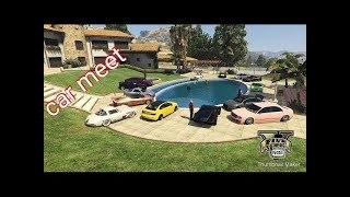 GTA 5 ONLINE CAR MEET PS5 ONLY LIVE NOW