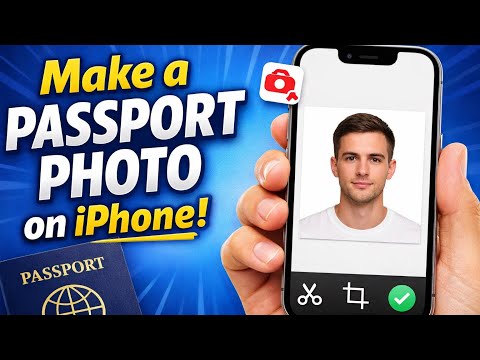 How to Make a Passport Photo on iPhone
