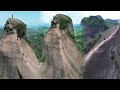 Amazing Place in CHINA | Mountain like a blade | Dangerous cliff walk | Natural wonders of china