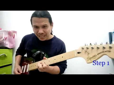 Aku Masih Nyanyang/Alim Impira Guitar Solo Tutorial by Kanchadelima