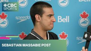 Sebastian Massabie 'trying my best with new approach' after setting Para swimming Canadian record