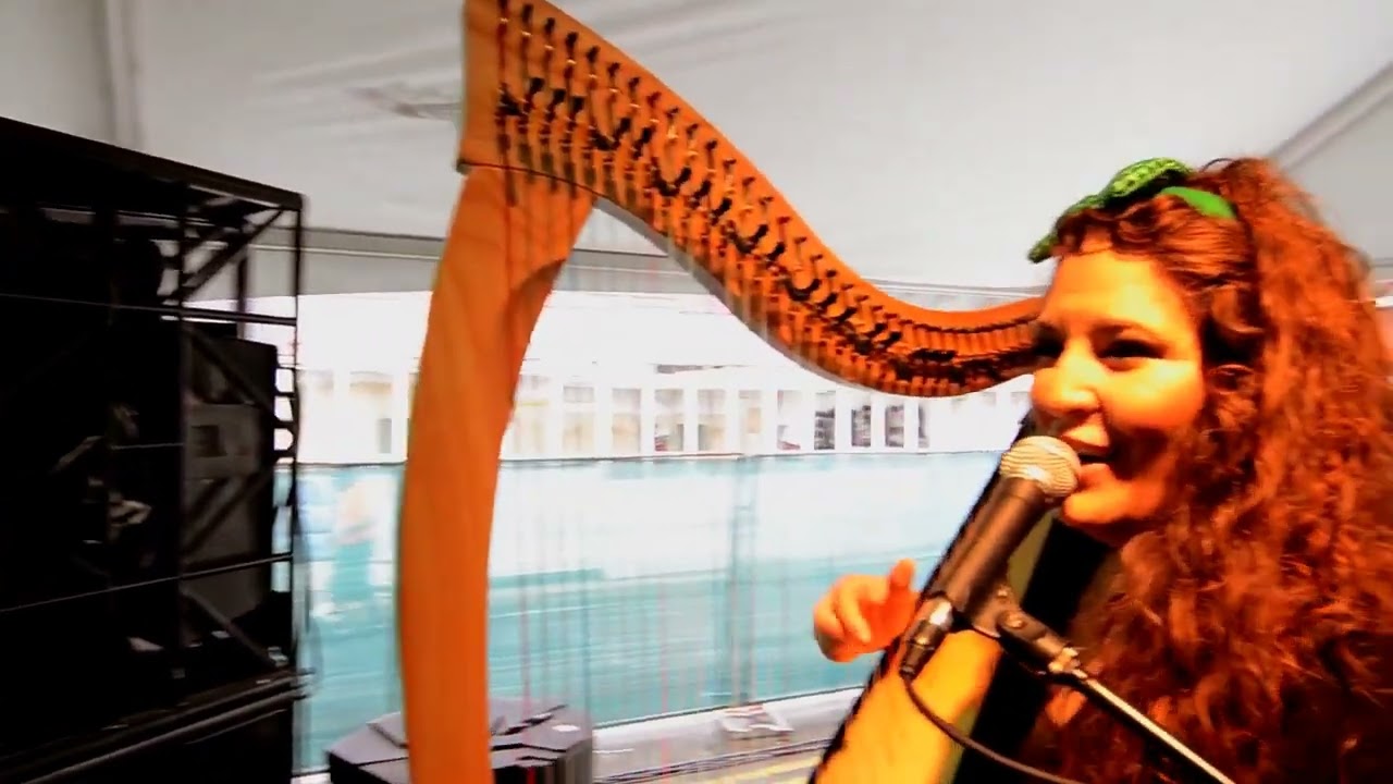 Promotional video thumbnail 2 for Harpist Kristen Gibbs & Band