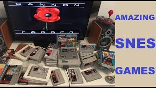 Amazing Super Nintendo Games collection