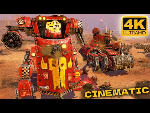 DAWN OF WAR 2: CODEX EDITION MOD - Orks vs Tyranids (Cinematic, 4K)