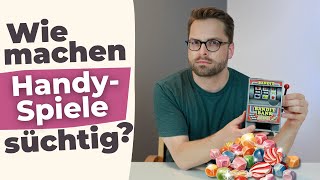 Wie HANDY-SPIELE SÜCHTIG machen: Psycho-Tricks erklärt | Mit Tipps für Eltern