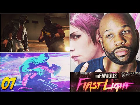 inFamous First Light Walkthrough Gameplay Part 7 -  Kingpin of Seattle / Gamma Arena