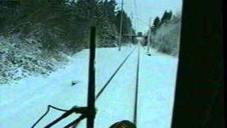 preview picture of video '1995-01 MAX Cabride between Main St in Gresham to 197th Ruby Jct in the snow'