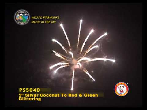 SS125PA06 - 5 INCH SHELL - WIZARD FIREWORKS - PS5040