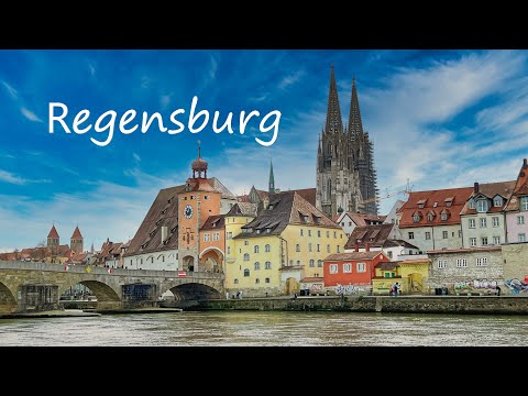 [4K] 2024 Ein Tag Regensburg Bayern Stadtrundgang Sehenswürdigkeiten