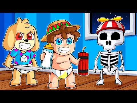 ¡BEBE SILVIO y BEBE DANY DESTRUYEN la GUARDERIA! 😂🍼 con PANCRACIO, PERMON y SOYDANY