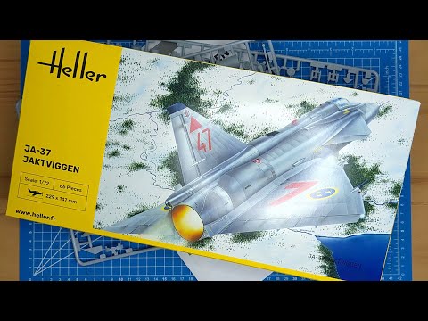 Heller JA-37 Jaktviggen What's in the box