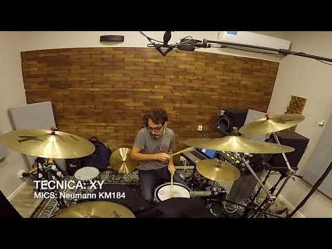 TECNICAS DE OVERHEADS! COMPARATIVA XY(Neumann km184) vs GLYN JOHNS(Coles 4038)