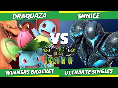 Smash It Up 32 - Draquaza (Pokemon Trainer) Vs. Shnice (Dark Samus) SSBU Ultimate Tournament