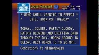 Minneapolis weather - 1/6/2014 at 6:05 AM