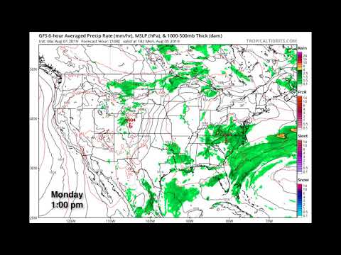 Weather Xtreme Video - Thursday, August 1st, 2019