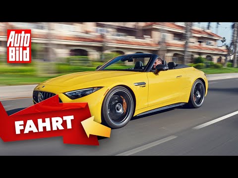 Mercedes-AMG SL 63 (2022) | First drive in the new AMG Roadster | with Dennis Petermann