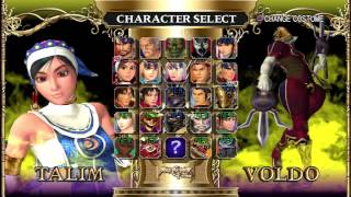 Soul Calibur II HD Online Character Roster