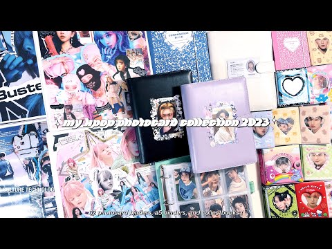 my entire kpop photocard collection 2023 ✮ 62 binders of photocards ! (multifandom)