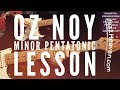 OZ NOY Jazz Guitar Blues Guitar Lesson Minor Pentatonic Guitar Improvisation Workout JazzHeaven