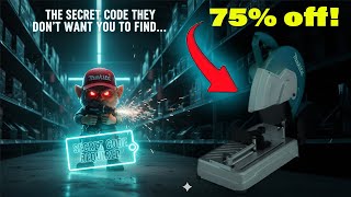 75% OFF is NOT a Typo! The Makita Code that Unlocks Makita's Best-Kept Secret Bundle.