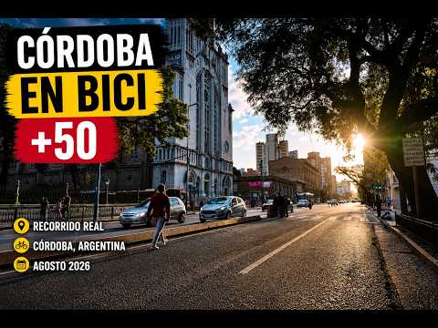 Córdoba en Bici +50 Agosto 2026, Centro, Carbo, Mariano Moreno PLaza Colón, Santa Rosa, Avellaneda