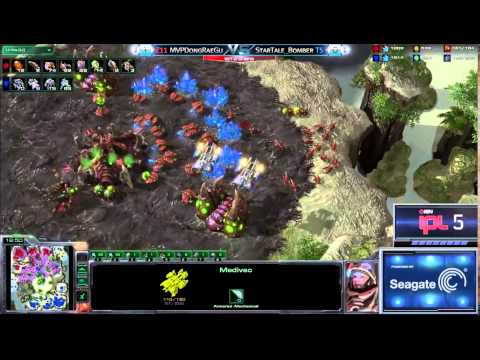 SC2 DongRaeGu vs Bomber ZvT Game 2 IPL 5 Losers Round 8 Starcraft 2 Tournaments