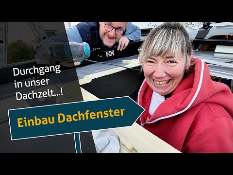 Einbau Heki Dachfenster MPK Vision Star L in Ford Transit Custom v170 – Durchstieg ins Dachzelt