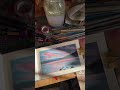 paint with me mini | pinkish purple sunset