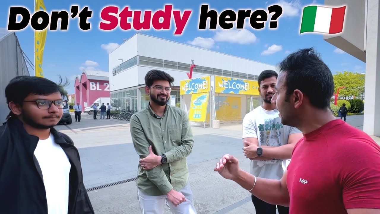 Meet Indian Students in Italy! Get Paid $$ to Study..?