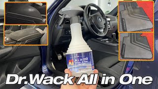 110000km Laufleistung! Dr.Wack All in One Innenraumreiniger Test Alcantara Kunststoff Glas Display