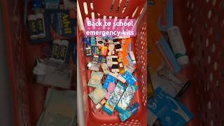 Back to school emergency kits #fypシ #backtoschool #shopping #viral