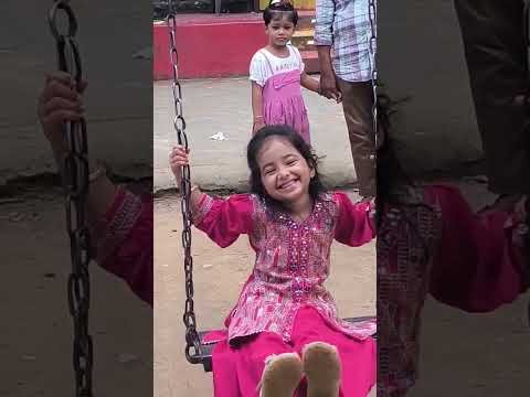 পার্কে গেলে তাবু খুশি হয়ে যায়। 🥰 #foryou #viralshorts #park #babyshorts