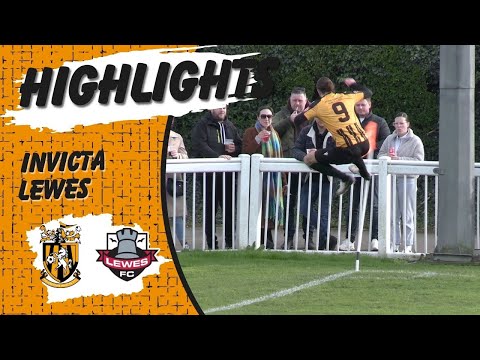 Highlights | Folkestone Invicta 3-1 Lewes FC | Isthmian Premier Division