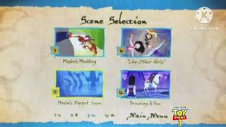 Toy Story 3 & Mulan II: 2-Movies Collection (2004, 2010, 2012) DVD Menu Walkthough