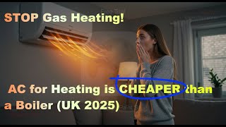Preview of STOP Gas Heating! AC is CHEAPER Than a Boiler (UK 2025).