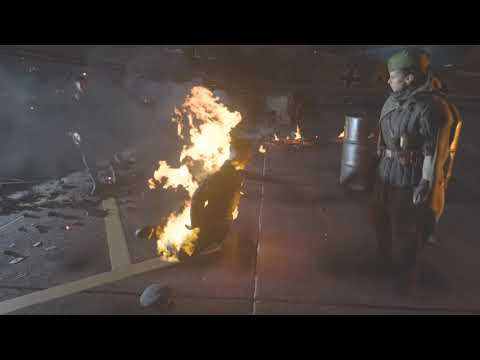Call of Duty Vanguard campaign burn and kill hermann freisinger final boss scene