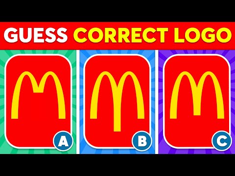 Guess The Correct Logo 🤔✅ | 60 Famous Logos | Logo Quiz 2026
