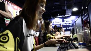 Na`Vi.Ladies win Female Dota 2 LAN in Kiev (with English subtitles)