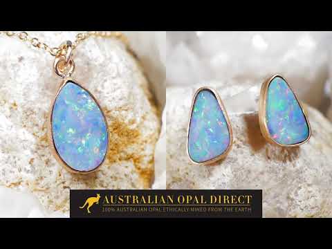 Conjuntos de joias de opala australiana - Australian Opal Direct | Envio mundial