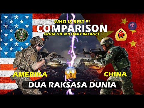 Penasaran Dengan Dua Raksasa ini? | Nih !! Perbandingan Kekuatan Militer Amerika Dan China