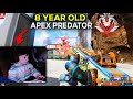 8 Year Old The Youngest Apex PREDATOR Player - Young ACEU | Best Moments & Apex Legends Montage