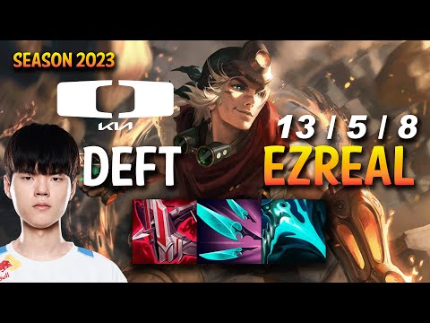 DK Deft EZREAL ADC vs KARTHUS - KR Ranked