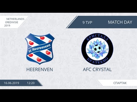 AFL19. Netherlands. Eredivisie. Day 9. Heerenven - AFC Crystal.