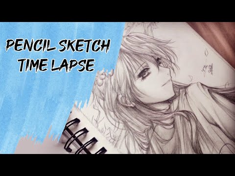 Pencil drawing (time lapse) - level 1