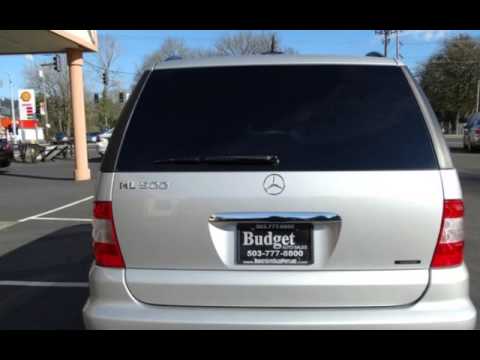 2004 Mercedes-Benz ML500 AWD NAVIGATION for sale in Milwaukie, OR