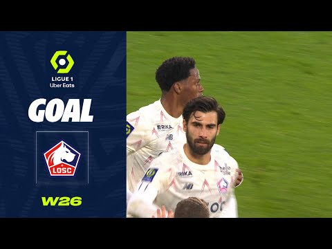 Goal Jonathan Christian DAVID (69' - LOSC) RC LENS - LOSC LILLE (1-1) 22/23