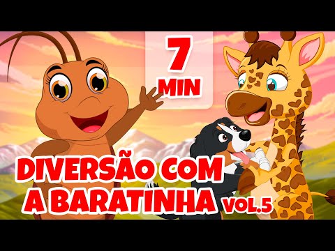 Diversão com a Baratinha Vol. 5 - Giramille 7 min | Desenho Animado Musical